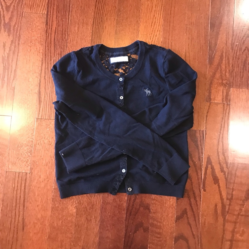 Abercrombie and Fitch Lace Back Cardigan